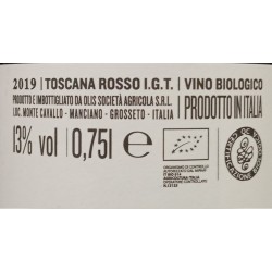 Vino Saturnalia Rosso 2019, La Maliosa in Toscana - Enoteca Vagabonda