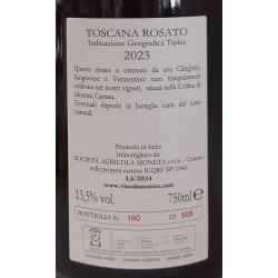 ROSATO DI MONETA "NINÌ" 2023 "Società Agricola Moneta" Toscana