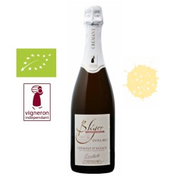 CRÉMANT D'ALSACE L' INOUBLIABLE 2018 "Domaine Claude et Christophe Bléger" Francia